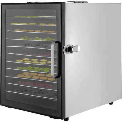Food Dehydrator Stainless Steel Dryer Machine with Digital Temperature & Timer