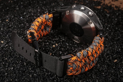 Compatible With Garmin, Paracord Watch Band