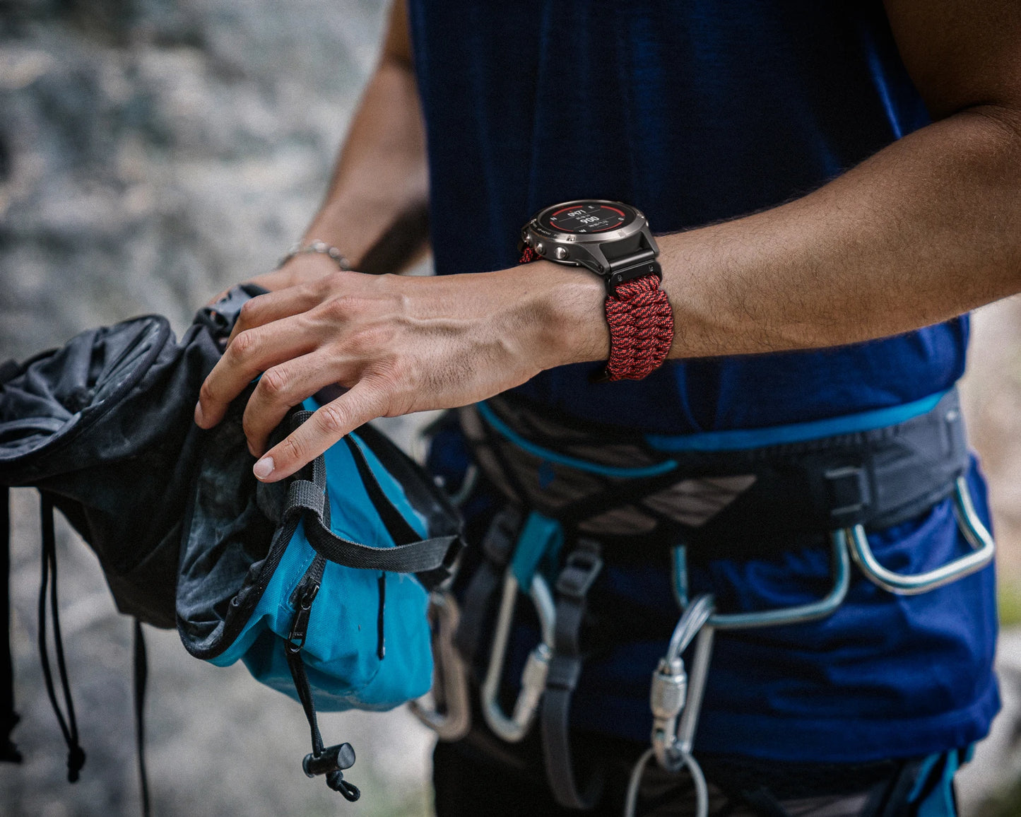 Compatible With Garmin, Paracord Watch Band