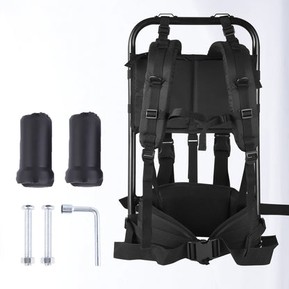 Camping Backpack External Frame  Portable Foldable Hunting Carrier Bag Holder