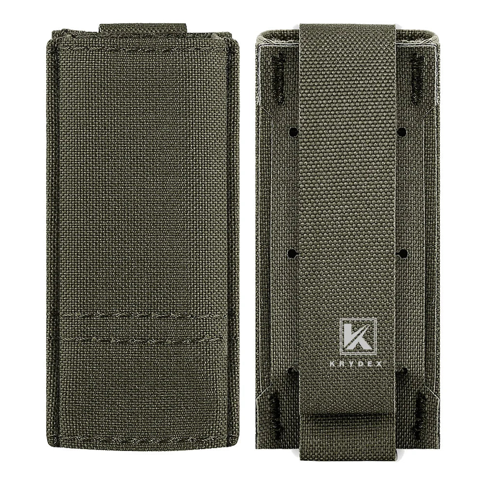 Tactical Single 9mm Pistol Magazine Pouch Insert