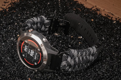 Compatible With Garmin, Paracord Watch Band