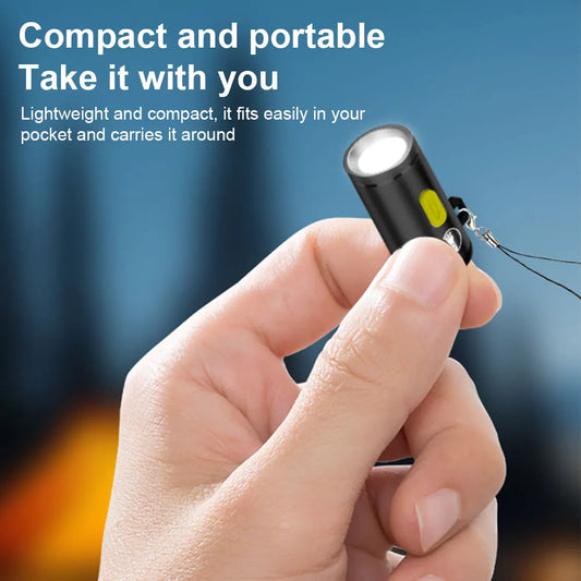 LED Small Pocket Flashlight Aluminum Alloy