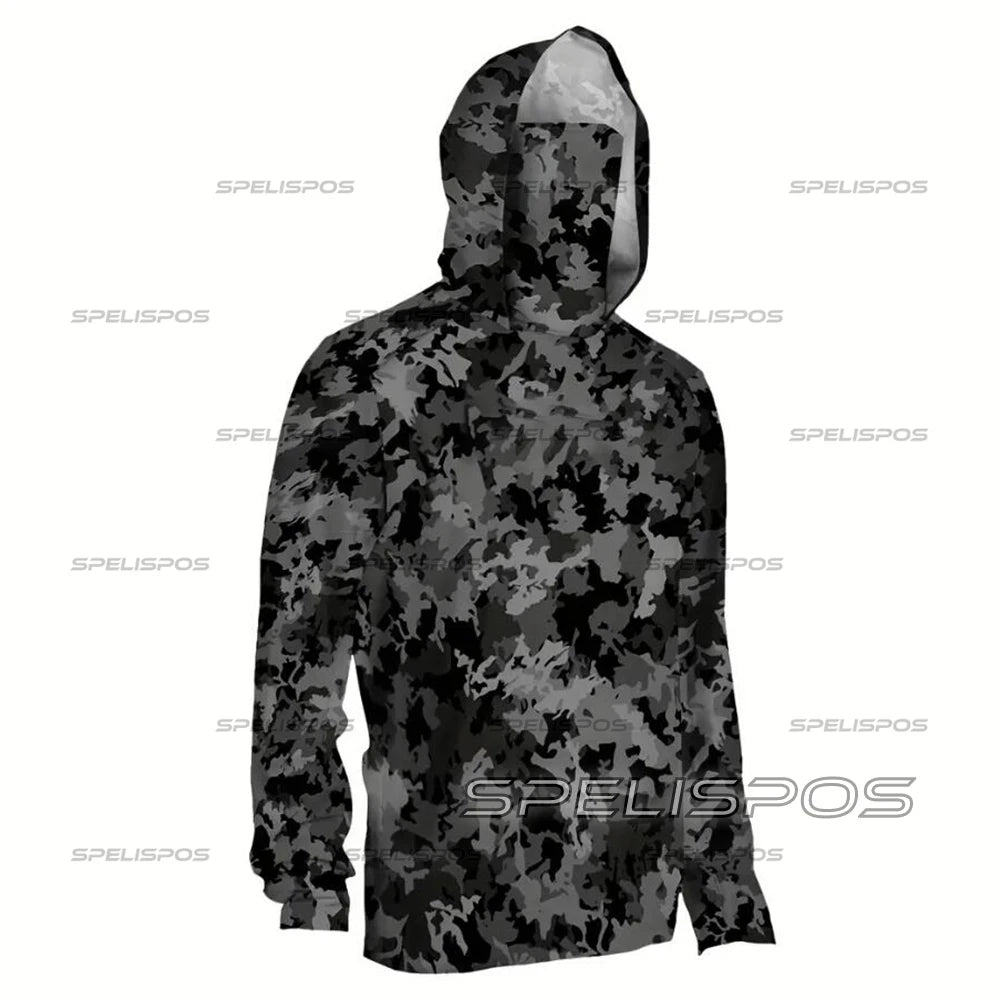 mens  long sleeve Hoodie  Hunting Jersey