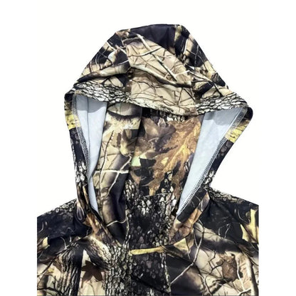 mens long sleeve hunting hoodie