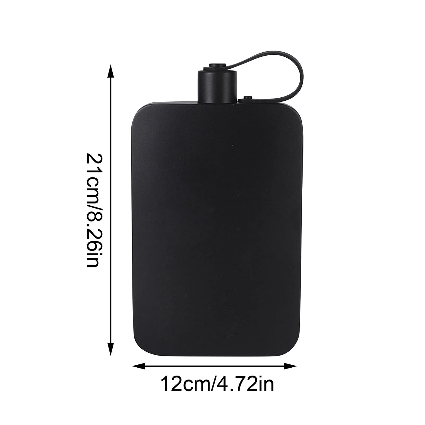 500ml Portable Pocket Hip Flask Stainless Steel