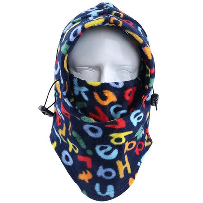 Thermal Fleece Ski Mask Neck Warmer Hoods