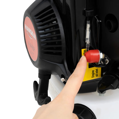 4HP 4-Stroke 52CC Outboard Motor  Air Cooling CDI System Manual Start Short Shaft 40CM