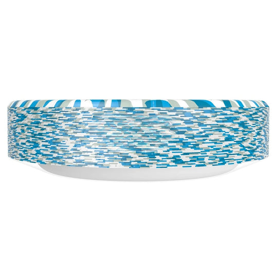 Disposable Paper Plates, 10 in, Assorted Colors, 50 Count