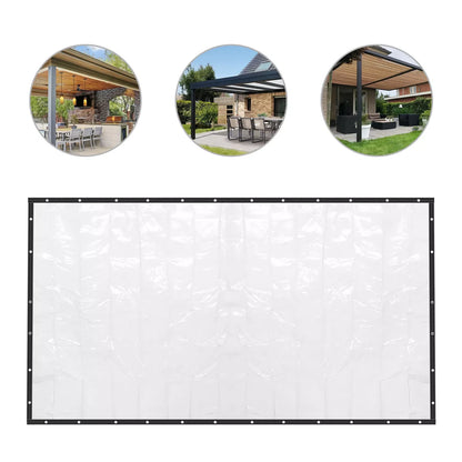 8*20FT Outdoor Clear Tarp  Waterproof