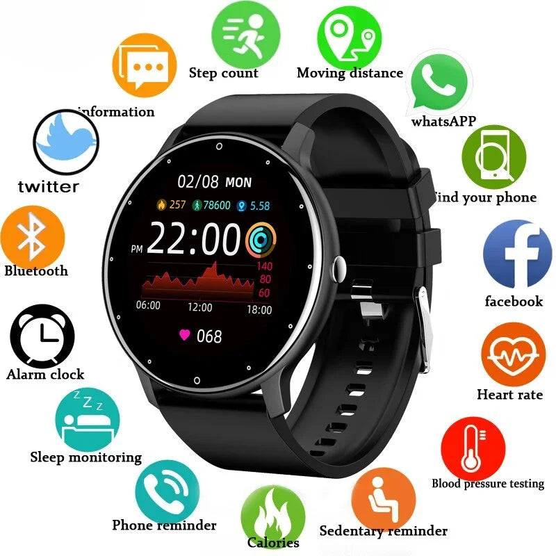 Women Smart band Watch Real-time Weather Forecast  Tracker  Heart Rate