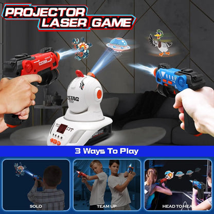 Duck  Hunting Shooting Game  Infrared Mini Pistol Guns