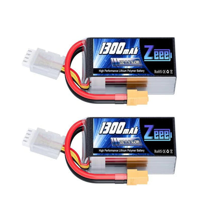 2pcs Drone Battery 11.1V 120C 1300mAh Softcase with XT60 Plug for RC Car Airplane Boats Racing Models Lipo Parts