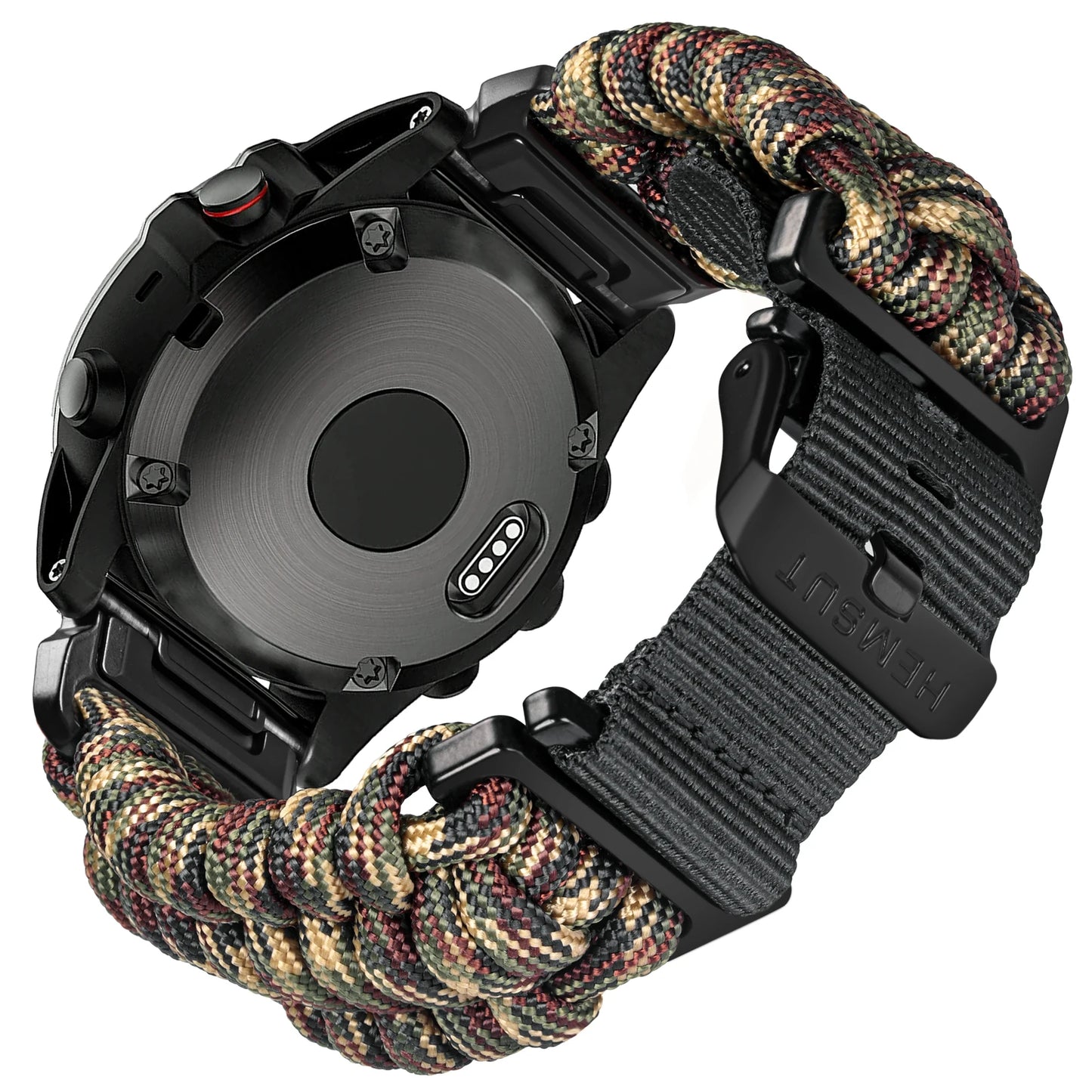 Compatible With Garmin, Paracord Watch Band