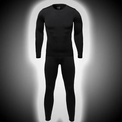Men's Fleece Lined Thermal Underwear Set