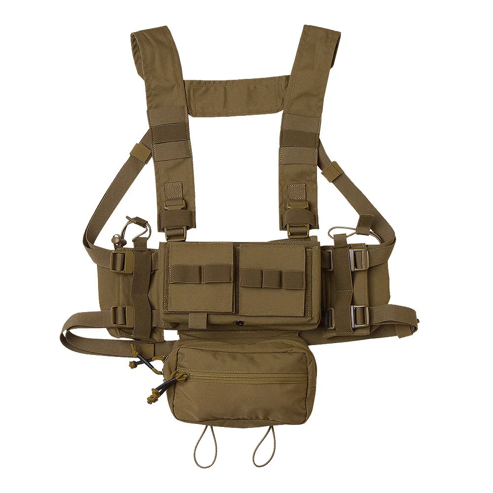 Tactical  Chest Rig Micro Chassis Modular Vest  Magazine Pouch