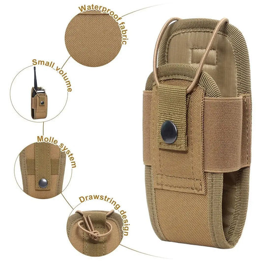 Molle Radio Pouch  Walkie Talkie Case Holder
