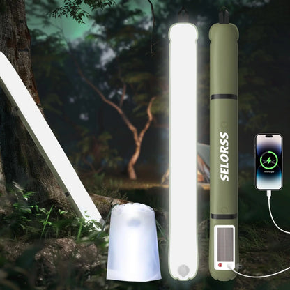 Folding  Solar  Lantern 2000mAh   Waterproof 3 Warm Lights for Hiking Camping Fish USB-Type C