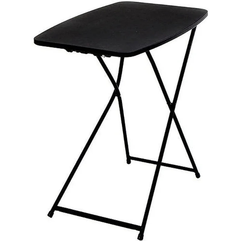 26-inch Adjustable Height Personal Folding Table, Easy to Clean, Lightweight and Portable