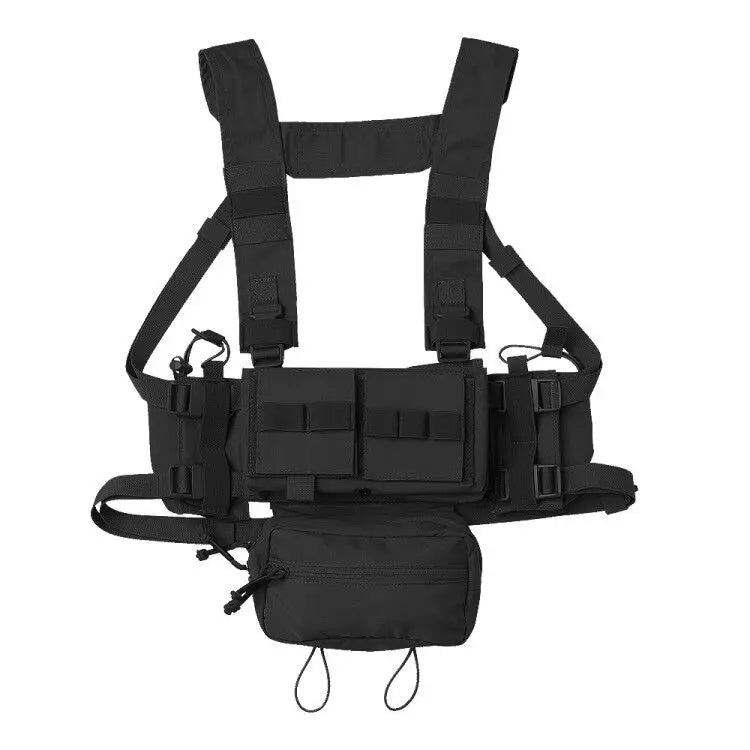 Tactical  Chest Rig Micro Chassis Modular Vest  Magazine Pouch