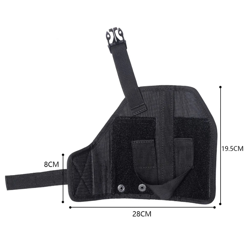 Universal Tactical Molle Pistol Holster Adjustable Handgun Molle Belt Holster
