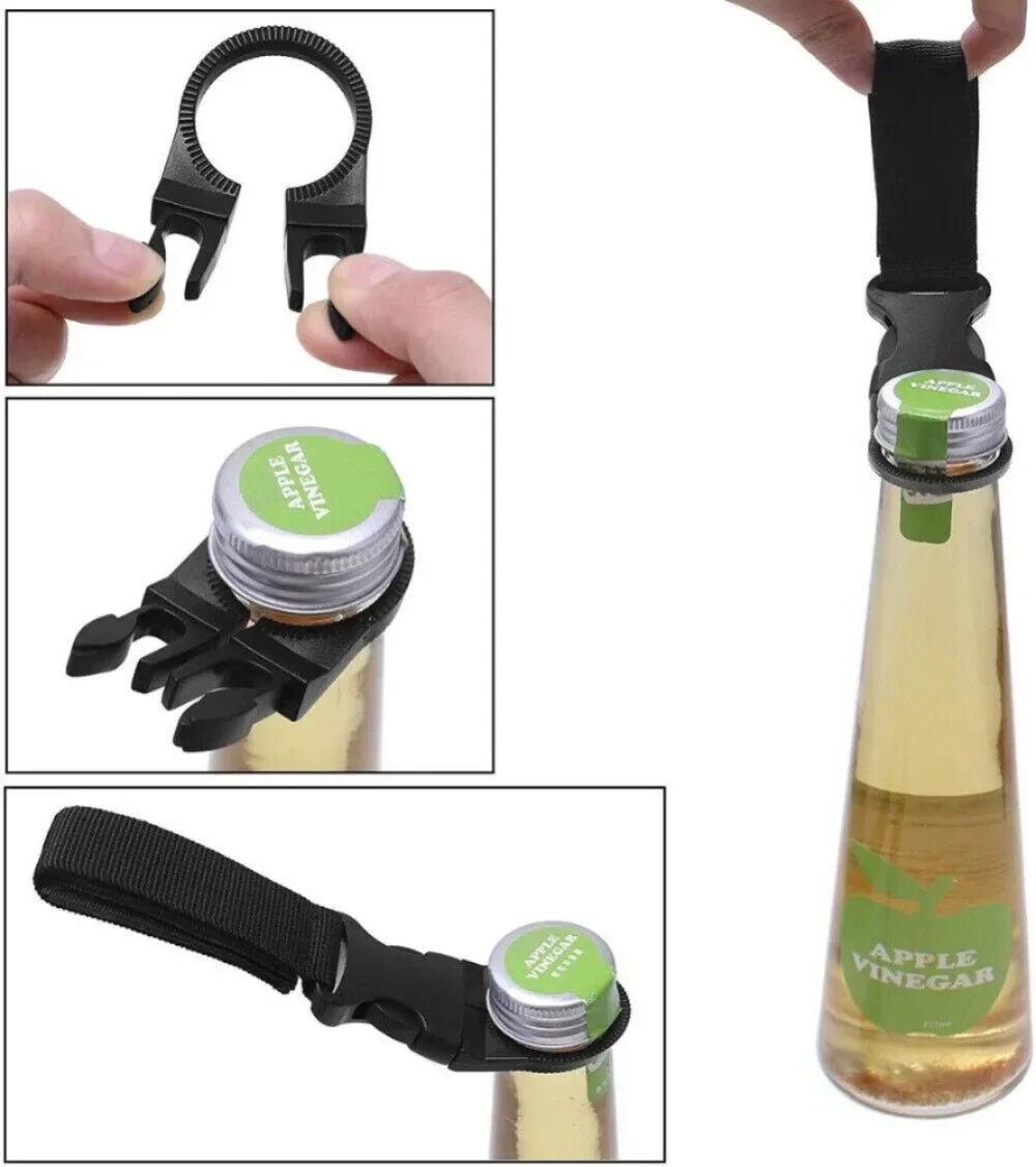 Tactical Buckle Hook Water Bottle Holder