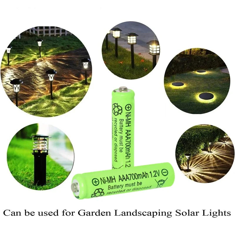 8PCS 5600mAh 1.2V AAA Rechargeable Nickel Hydrogen Battery,