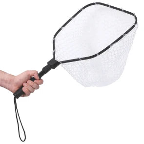 Foldable Fish Net for Landing  fish with Handle