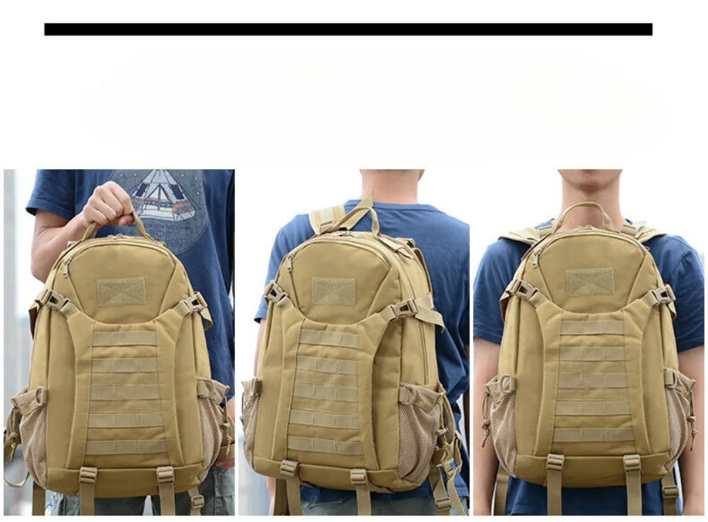 waterproof Tactical Camping Hiking Backpack Sling Shoulder Bag