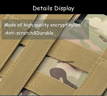 Military Triple Magazine Pouch Nylon Tactical Molle Vest Pouches