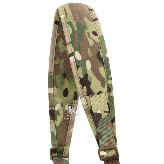 KRYDEX Tactical Single 1 Point Rifle padded Sling  For Hunting
