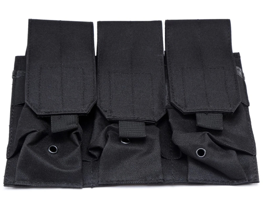 Military Triple Magazine Pouch Nylon Tactical Molle Vest Pouches