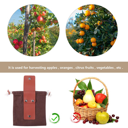 2pcs Foraging Bag for Berry Picking Multi-purpose Collapsible Outdoor bag