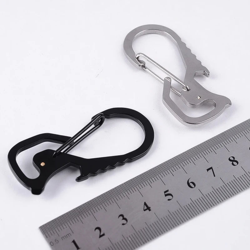 Multifunctional Screwdriver Carabiner Cap Lifter Hex Driver Bottle Opener