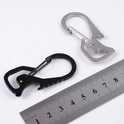 Multifunctional Screwdriver Carabiner Cap Lifter Hex Driver Bottle Opener