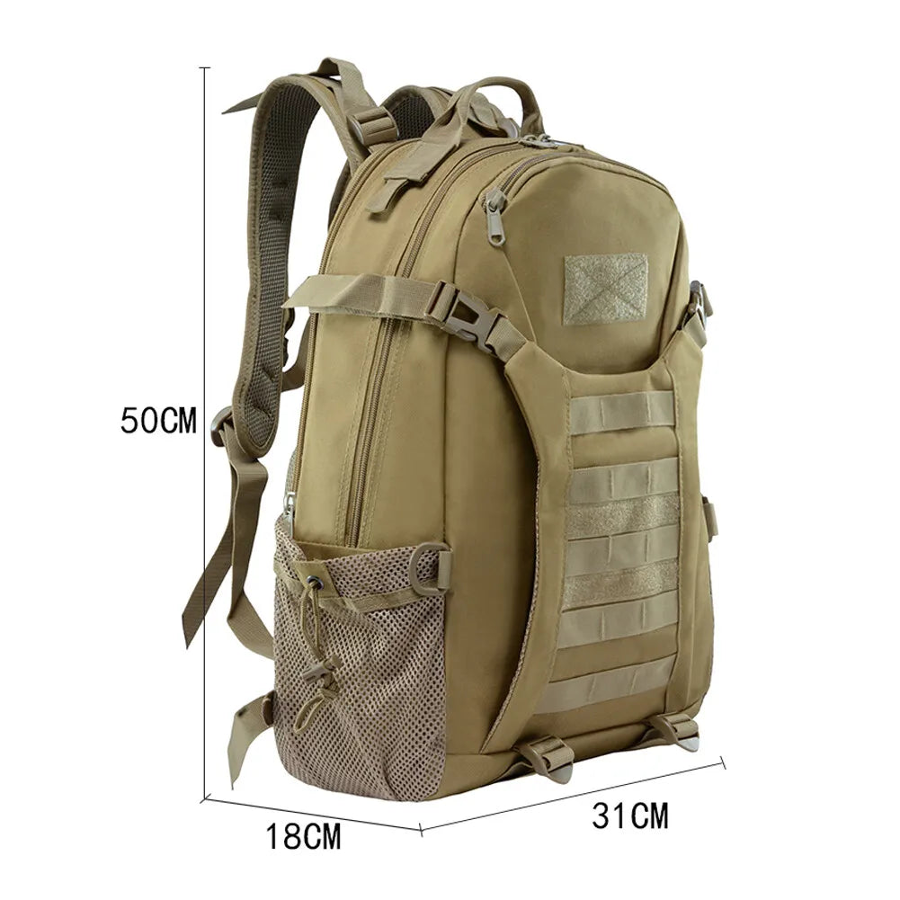 waterproof Tactical Camping Hiking Backpack Sling Shoulder Bag