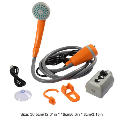 Electric Portable Camping Shower for Camping Hiking Traveling