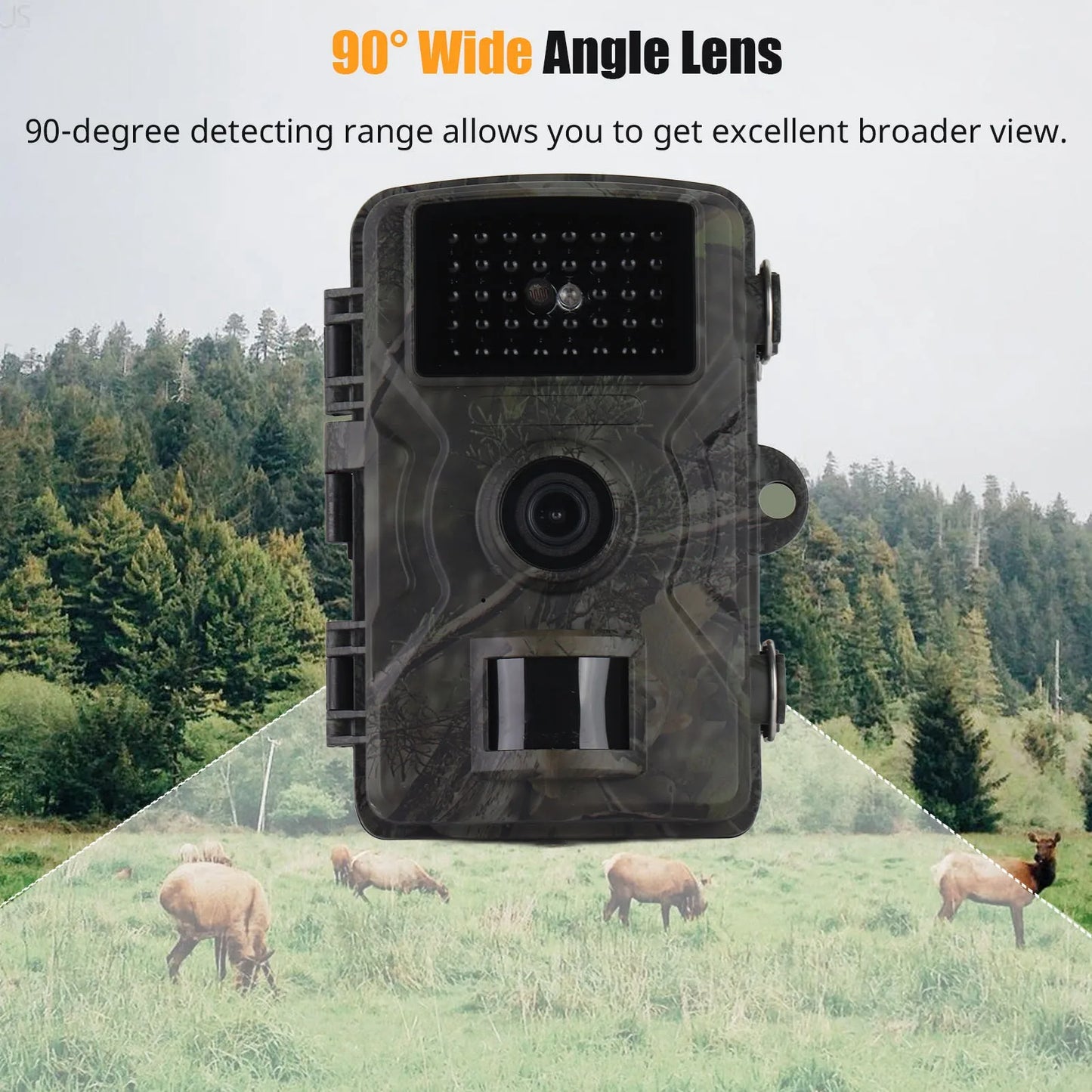 1080P  Infrared Night Vision Mobile Monitoring  Waterproof Trail Camera