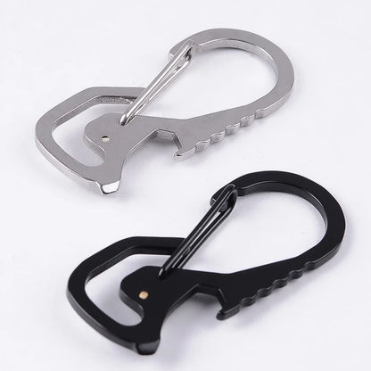 Multifunctional Screwdriver Carabiner Cap Lifter Hex Driver Bottle Opener