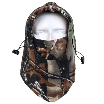 Thermal Fleece Ski Mask Neck Warmer Hoods