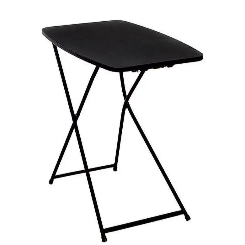 26-inch Adjustable Height Personal Folding Table, Easy to Clean, Lightweight and Portable
