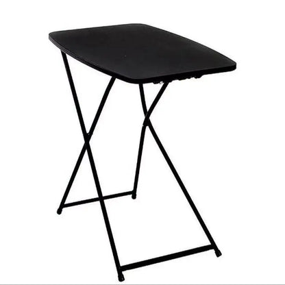 26-inch Adjustable Height Personal Folding Table, Easy to Clean, Lightweight and Portable
