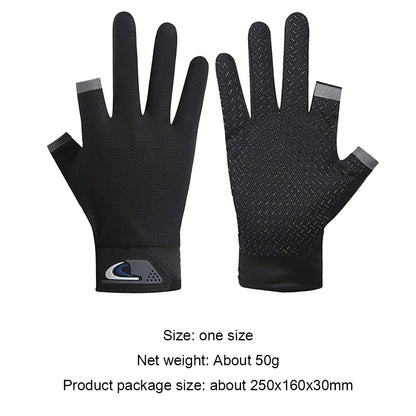 Winter Fishing Gloves 2 Cut Fingers Fishing Wear