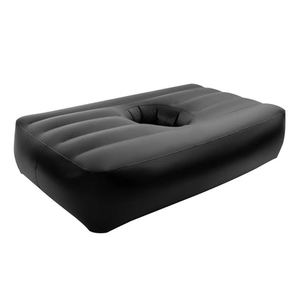 Inflatable Mattress PVC Air Bed For Beach Trips, Camping, Traveling, Hiking