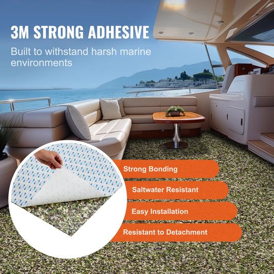 Boat Flooring Foam Boat Decking Non-Slip Self-Adhesive Flooring