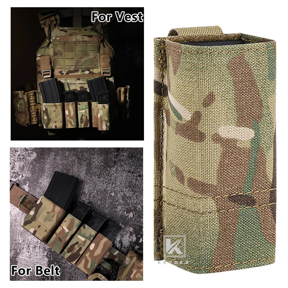 Tactical Single 9mm Pistol Magazine Pouch Insert