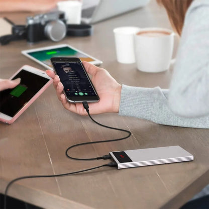 20000mAh Power Bank Ultra Thin External Battery Pack