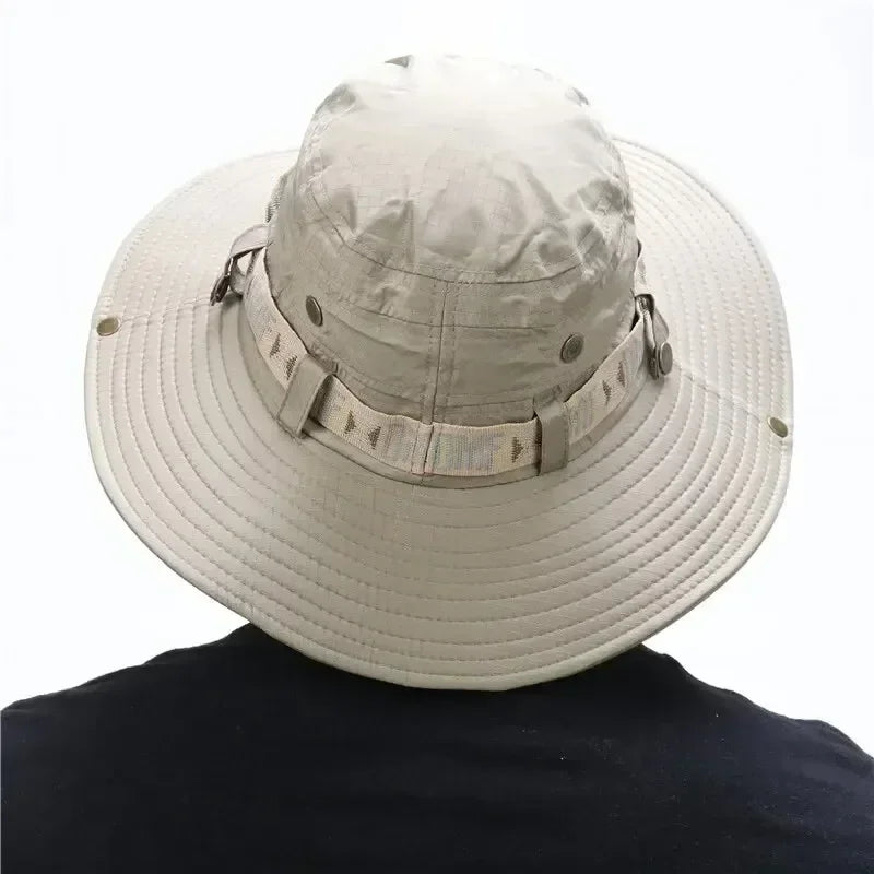 men's summer bucket hat for UV protection
