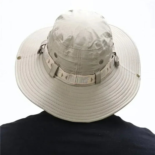 men's summer bucket hat for UV protection