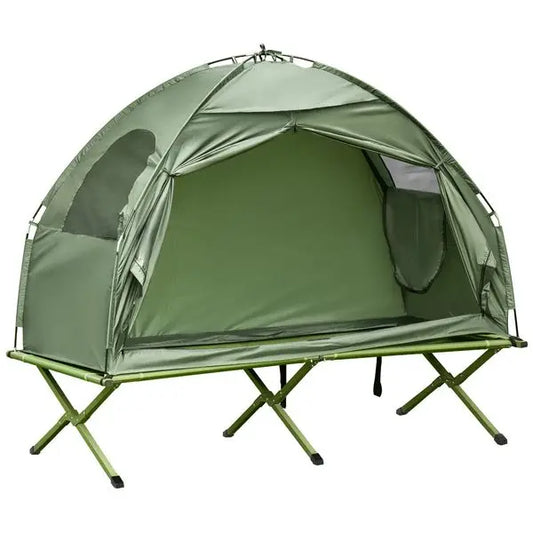 Camping Tent single person  Cot, Folding Combo, Off-Ground Tent,
